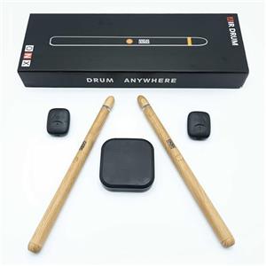 imatank Bacchette Air Drum 4ª Gen - Batteria Virtuale Elettronica con Pedali, Bluetooth e 8 Suoni Divertenti, Set per Adulti e Bambini, Ottimo Regalo