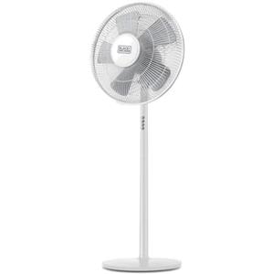 BLACK+DECKER BXEFP60E Ventilatore a Piantana, 60 W, 59 Decibel, Plastica, Bianco