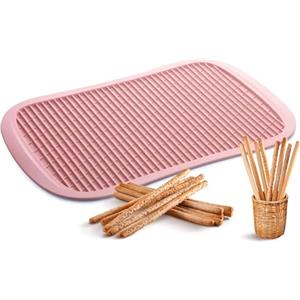 Avilia Stampo in Silicone per Grissini e Stick Resistente al Calore fino a 230° C ‎36.9x21.6x1.2cm, Nocciola