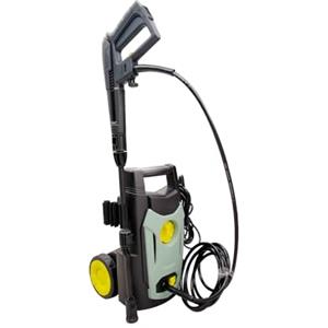 Avilia Idropulitrice ad Acqua Fredda con Ruote Ideale per Pulizia di Auto, Moto, Biciclette - da 1200W, 80/100Bar, 6.5 L/min, Cavo Elettrico da 5m