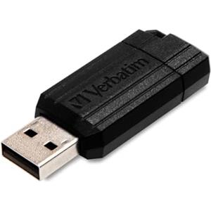 Verbatim Pen Drive Unità USB PinStripe da 16 GB - Nera