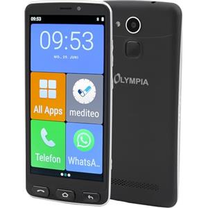 Olympia NEO+ - Cellulare per anziani con grande display e pulsante di emergenza | funzionamento extra facile | Cellulare anziani con Whatsapp | Android 15 | Seniors Handy 4G LTE | Seniorenhandys