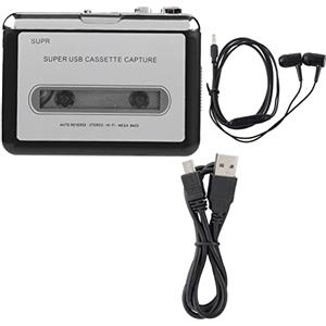Sunicon Tape to PC Registratore a cassette Convertitore CD MP3 Cattura lettore musicale audio digitale