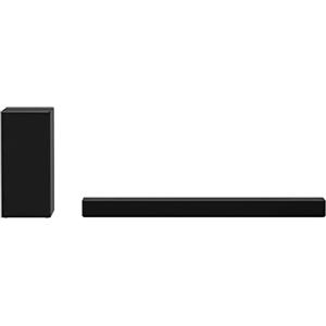 LG SPD7Y Soundbar TV 380W 3.1.2 Canali Meridian con Subwoofer Wireless, Bluetooth, Tecnologia DTS:X, Dolby Atmos, Dolby Digital, Audio Alta Risoluzione, AI Sound Pro, Ingresso Ottico, USB - Nero