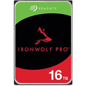 Seagate IronWolf Pro 3.5 16TB Hard Disk interno HDD CMR 3,5 Recupero Dati ST16000NT001 PC 6Gb/s 256MB 7200rpm Funzionamento 24 ore