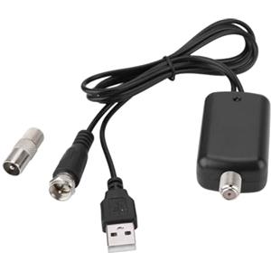 NCONCO HDTV Indoor HD Digital Antenna Amplificatore di Segnale Amplificatore di Segnale TV Ricevitore di messa a terra Antenna TV Amplificatore ATSC Nero