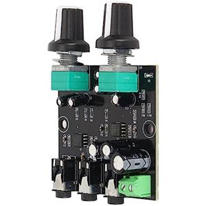 Jectse Modulo Scheda Mixer Segnale Stereo, 2-IN-1 OUT con Amplificatore per Cuffie, DC 5-12V, Interfaccia da 3,5 Mm per un Facile Mixaggio del Suono