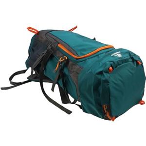 Mixabloem Comodo zaino da trekking da 65 litri con pannelli in rete traspirante e struttura perfetta per avventure all'aperto (blu lago)