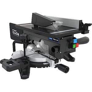 Güde 55270 - Sega da tavolo e troncatrice TKGS 210 (2 in 1, sega circolare e troncatrice e sega circolare da tavolo, 1500 Watt, lama da 210 mm, laser)