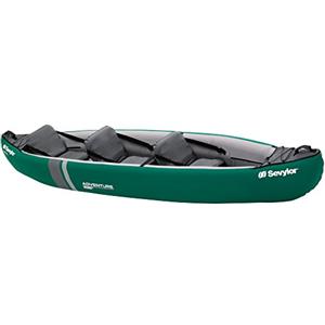 Sevylor Adventure Plus Kayak, 2 + 1 Posti, Verde
