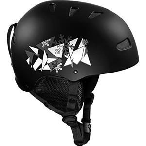 VORCOOL 12 Caschi Da Skateboard Casco Da Sci Uomo Casco Da Sci Da Donna Da Pattinaggio Da Snowboard Da Skateboard Mancare Lucidalabbra Perlato