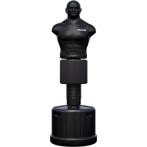 MAXXUS Sacco da Boxe Da Terra PRO FIGHTER - Professionale, Adulti, Acqua/Sabbia, Altezza Regolabile, Sistema FLEX - Pungiball Box, Sacco Box con Base, Supporto, Punching, Boxing Bag, Sacchi Pugilato