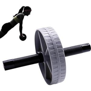 Generic Ab Wheel Roller - ABS Core Trainer ruota singola, impugnatura antiscivolo, attrezzatura per allenamento addominale strumento di allenamento per la per casa palestra fitness principianti