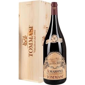 Generico Magnum Amarone della Valpolicella Classico DOCG 2021 Tommasi, Magnum 1500 ml, Corvina e Rondinella, Cassa in Legno