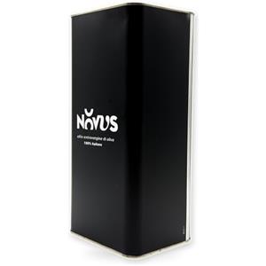 NovusPuglia - Olio Extravergine di Oliva - NUOVA PRODUZIONE - 100% ITALIANO - Di categoria superiore - 2025/26 (5 Litri, Delicato)