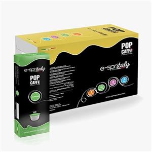 POP CAFFE' Pop Caffè 100 Capsule Espritaly 2 Cremoso Compatibili Caffitaly