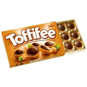 ANTICO CAFFE' NOVECENTO Storck® | Toffifee® Cioccolatini Nocciole Intere Ricoperte Caramello, Crema Nocciole e Cioccolato | 1 confezione 125 Gr
