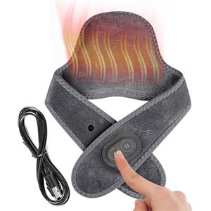 Generico Termoforo Per Collo - Portatile cuscini Riscaldante Cervicale Elettrico, Termoforo Elettrico Senza Fili Con 3 Temperature, Per Dal Disagio Rilassamento Muscolare Per Donne Anziani