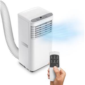 Avilia Condizionatore Portatile 9000 BTU 3 in 1 - Deumidificatore, Raffreddatore e ventilatore | Climatizzatore senza unità esterna per casa e ufficio