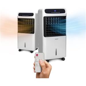 Wintem TRIOCLIMA+ Raffrescatore 10 litri Aria Calda Aria Fredda e Umidificatore Portatile 2000 Watt con Telecomando e Timer con Display Digitale 10 Litri