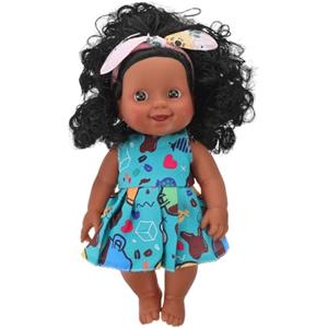 ibasenice Bambola Neonata Realistica 18 Cm Testa e Arti Flessibili Bambolotto Ragazzo Ragazza per Gioco Creativo e Decorazione Cameretta Ragazzo Ragazza Colore Casuale