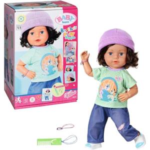 BABY born 835418 Brother Play & Style - Bambolotto di 43 cm con testa e corpo posizionabili - Dotato di 7 funzioni realistiche e 10 accessori - Adatto per bambini dai 4 anni in su