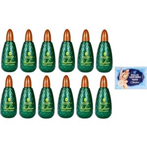 Felce Azzurra Pino Silvestre Bath Foam Forte di Natura Bagnoschiuma, 1000 ml, confezione da 12 pezzi