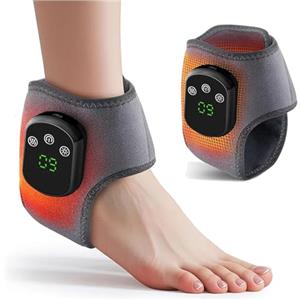 Befoore Massaggiatore 3 in 1 for Piedi: Dispositivo riscaldante for Piedi e Sollievo Che Aiuta a Migliorare Il gonfiore, Fascia for Caviglia elettrica riscaldata Senza Fili, Perfetta for Gambe