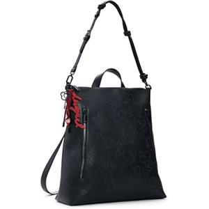 Desigual zaino per il tempo libero Mickey Lines Pretoria Backpack Black nero