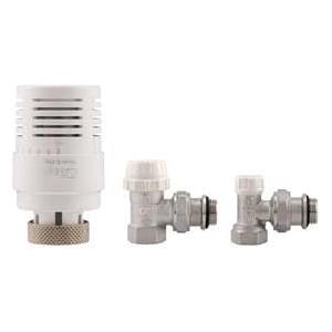 ITAP - KIT VALVOLE TERMOSTATICHE AD ANGOLO ATTACCO F ART.KIT3 - FC-0M1-9843