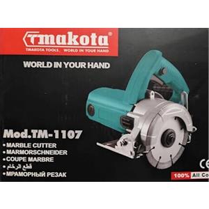 Generico Sega Circolare per mattonelle, Legno, TagliaPiastrelle, Seghetto Elettrico Multiuso per Legno, Marmo e piastrelle, Potenza 1250W, Lama da 125 mm, 12500 rpm, fai da te DIY