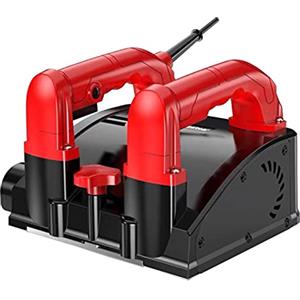 NadineDutol Fresa per ristrutturazione da 1200W, levigatrice per calcestruzzo, fresa per calcestruzzo, levigatrice, fresa per intonaco, fresa per muri, pialla elettrica da parete, levigatrice, fresa per intonaco