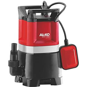 AL-KO Pompa Sommersa Drain 10000 Comfort - 650 W, Portata 10.000 l/h, Altezza Mandata 8 m, Interruttore Galleggiante