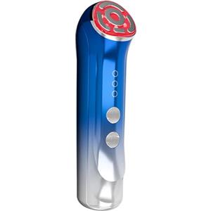Generico Massaggiatore Viso Lifting Antirughe Elettrico, Apparecchio Radiofrequenza Viso e Corpo, Microcorrente Viso Dispositivo con Led, Lifting Rassodante, Adatto per Viso e Parti del Corpo