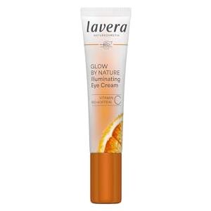lavera Glow by Nature Illuminating Eye Cream - Riduce occhiaie e borse sotto gli occhi - idratante - Q10 naturale - vegano - Cosmetici naturali - 15 ml