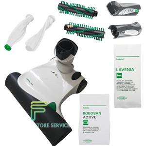 Generico Folletto EB370 / EB371 Battitappeto Battitappeto NUOVO Completo di Spazzole, Lavenia e Kobosan