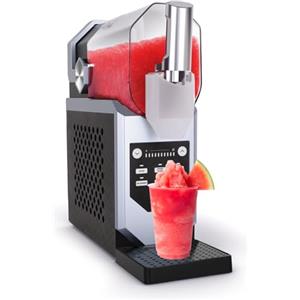 Plasaig Macchina per Granita - Sorbetto Elettrica 2,0L 220W, Bevande in 15-60min, 2,0L per Ingredienti, Tattile, 5 Modalità, per Granite, Cocktail, Frappé, Milkshake e Succhi