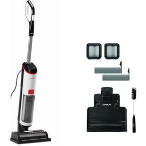 Polti Aspirapolvere A Vapore - Polti Rollysteam Wd10 - 7000 Pa - 0,6 L - Nero / Bianco