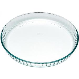 Pyrex Classic Bake & Enjoy - Pirofila in vetro trasparente per quiche e flan, 25 cm, 1,1 l, confezione da 2
