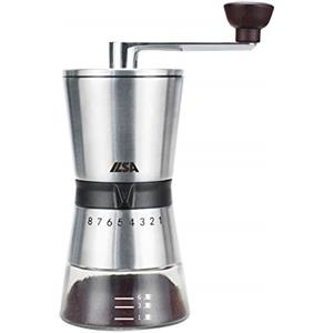 ILSA Macina caffè Alluminio Vetro Borosilicato