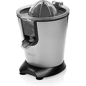 Princess 201850 Spremiagrumi, 160 W, Acciaio Inossidabile, Argento