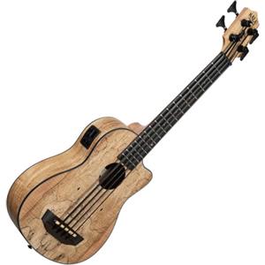 Kala UBASS-SP-MAPL-FS Ukulele Basso Elettrificato Amplificato Spalted Maple