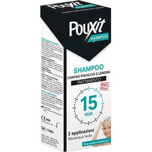 Pouxit Shampoo 200 ml - Shampoo Pidocchi e Lendini, Azione 2 in 1, Senza Insetticidi, Adatto a Bambini e Donne in Gravidanza