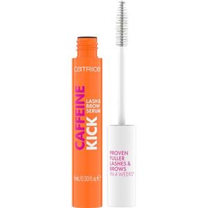 Catrice Caffeine Kick Lash & Brow Siero per ciglia, trasparente, volumizzante, rinforzante, nutriente, traslucido, vegano, senza particelle di microplastica, senza nanoparticelle, senza profumo,