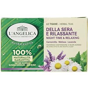 L'Angelica Tè Della Sera e Rilassante - 20 Bustine - [confezione da 10]