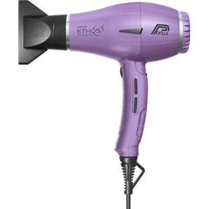 Parlux Ethos® Asciugacapelli Digitale Professionale con Ioni negativi, 9 combinazioni di Velocità e Temperatura, Cavo girevole brevettato, Potente e Leggero, Made in Italy, Colore Lilla
