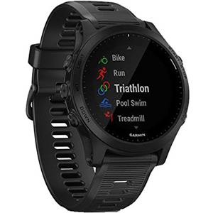 Garmin Forerunner 945, Premium GPS Running/Triathlon Smartwatch with Music, Black