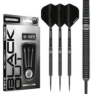 WINMAU Blackout 24g Freccette in Tungsteno con Alette Prism Alpha e Prism Force Aste (Steli)