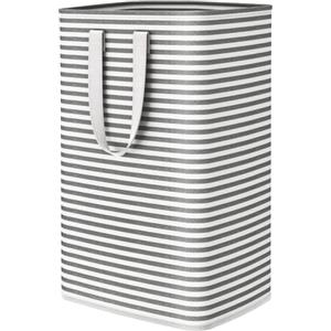 Lifewit Cesto Portabiancheria, Cesta Portabiancheria Pieghevole, Portabiancheria Sporca con Manici Allungati, Laundry Basket per Camera da Letto, Bagno e Lavanderia75L, Nero