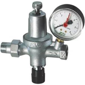 Far Gruppo di Riempimento Automatico Cromato con Manometro - M.F. 1/2 gas